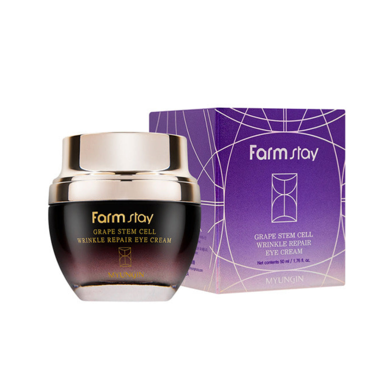 Farm Stay Grape Stem Cell Wrinkle Repair Eye Cream 50ml