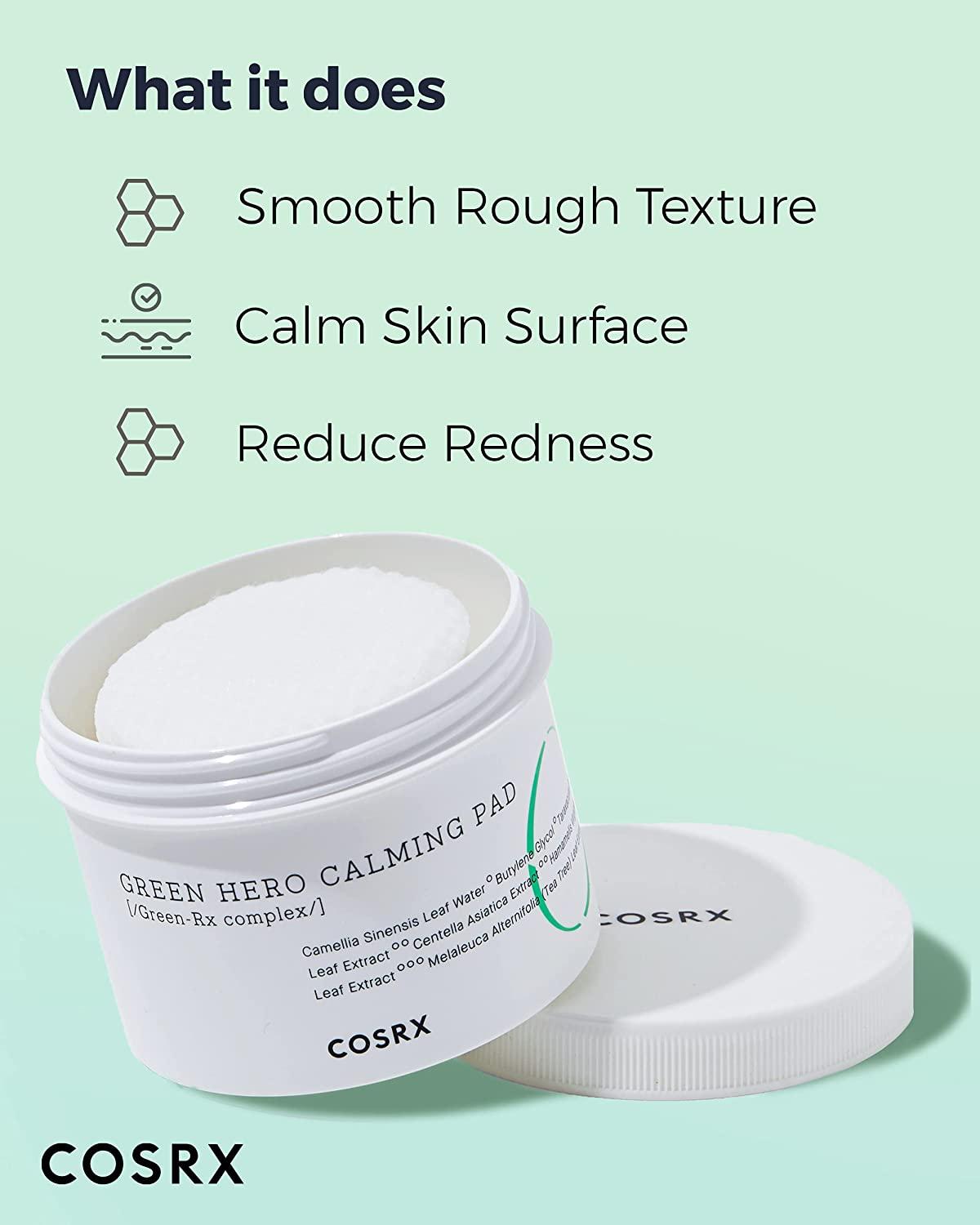 One Step Green Hero Calming Pad COSRX - 70 Pads