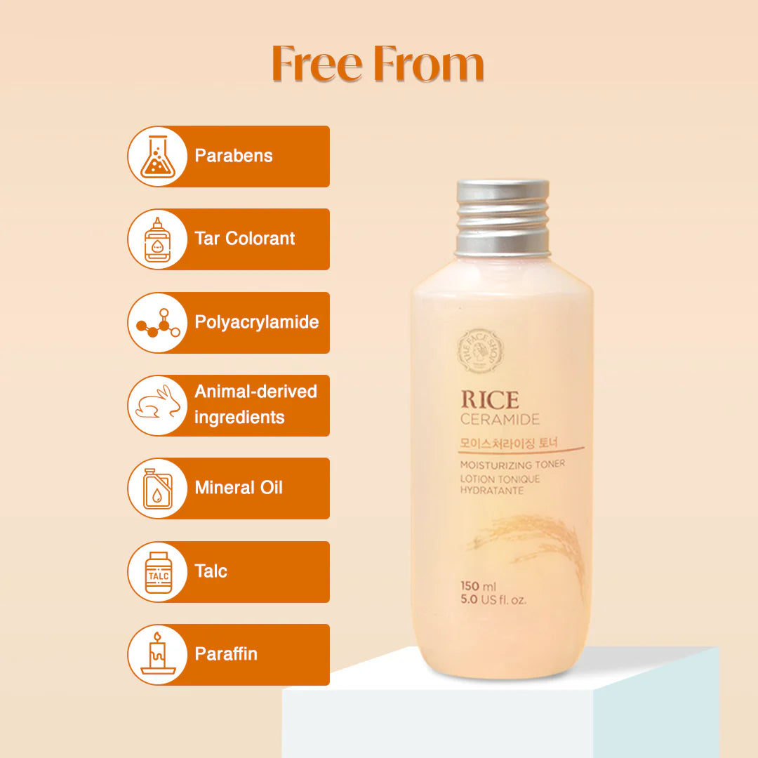 The Face Shop Rice Ceramide Moisturising Toner 150mL