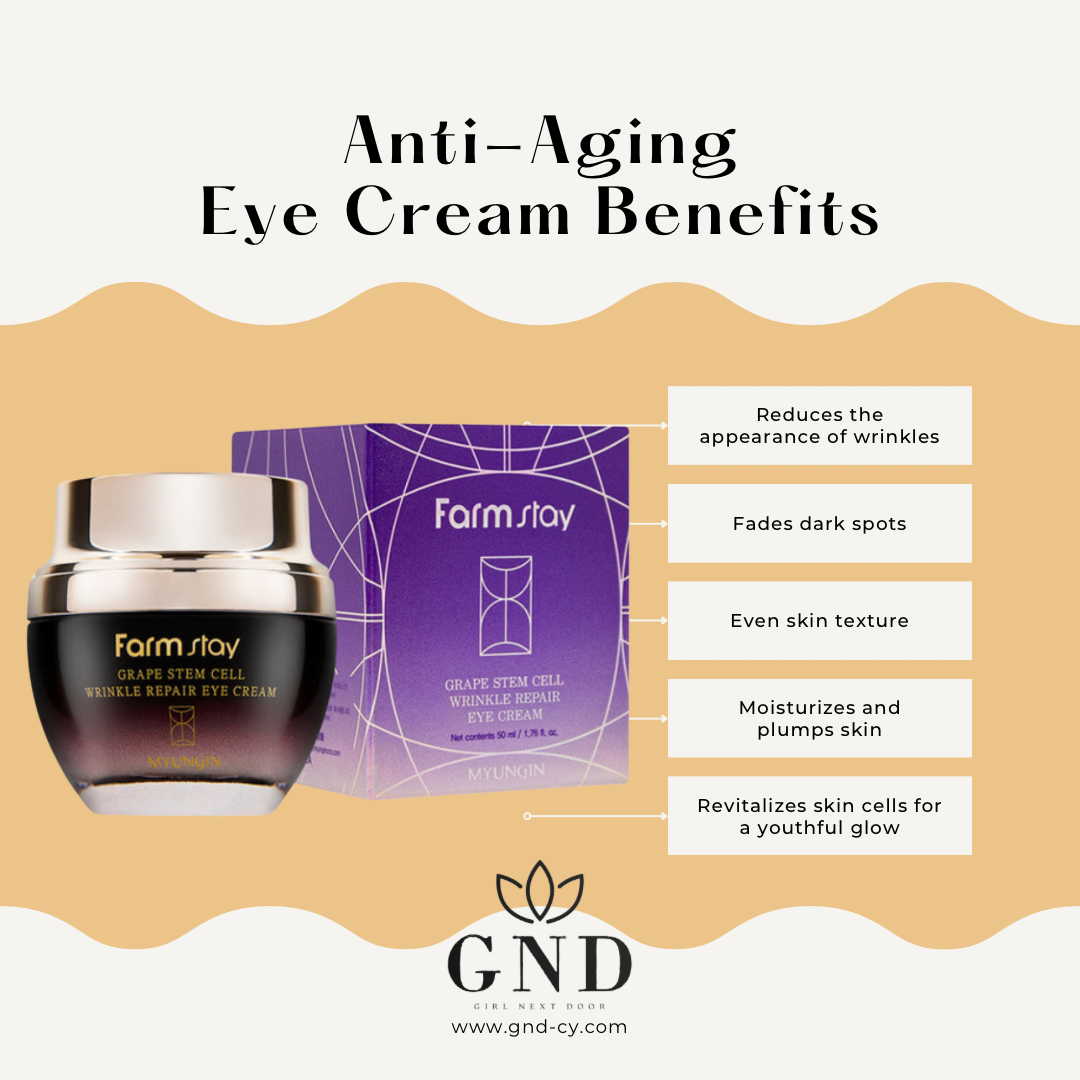Farm Stay Grape Stem Cell Wrinkle Repair Eye Cream 50ml