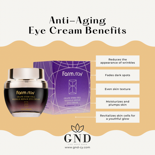 Farm Stay Grape Stem Cell Wrinkle Repair Eye Cream 50ml