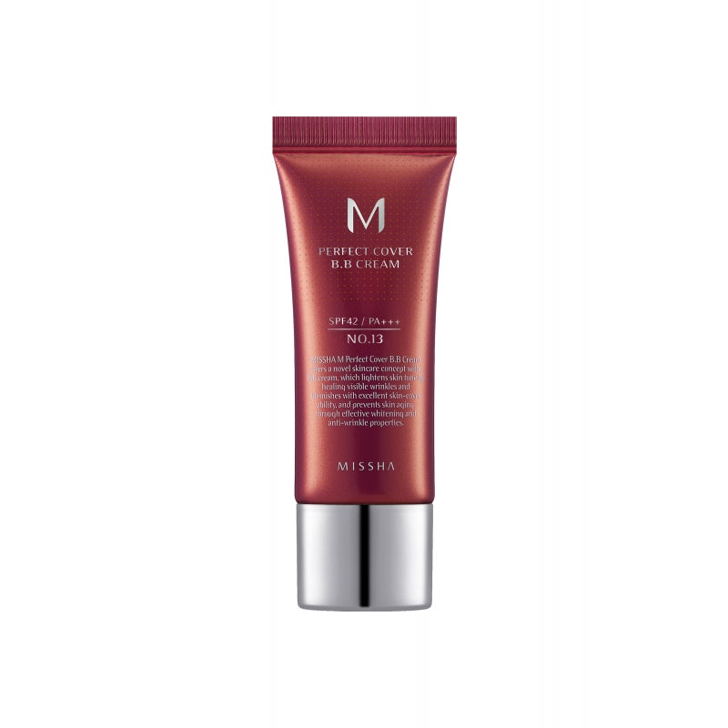 MISSHA M Perfect Cover BB Cream SPF 42 PA+++ (20mL) Color : #23 Natural Beige