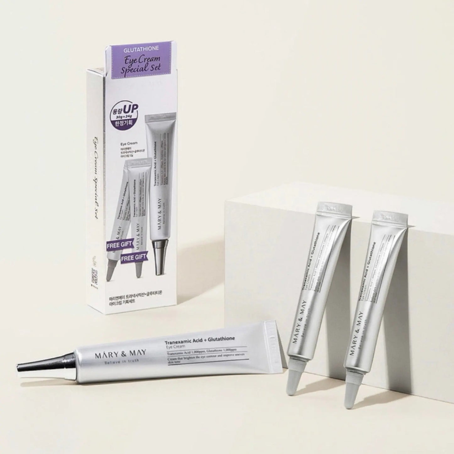 Mary&May Tranexamic Acid + Glutathione Eye Cream 1+1