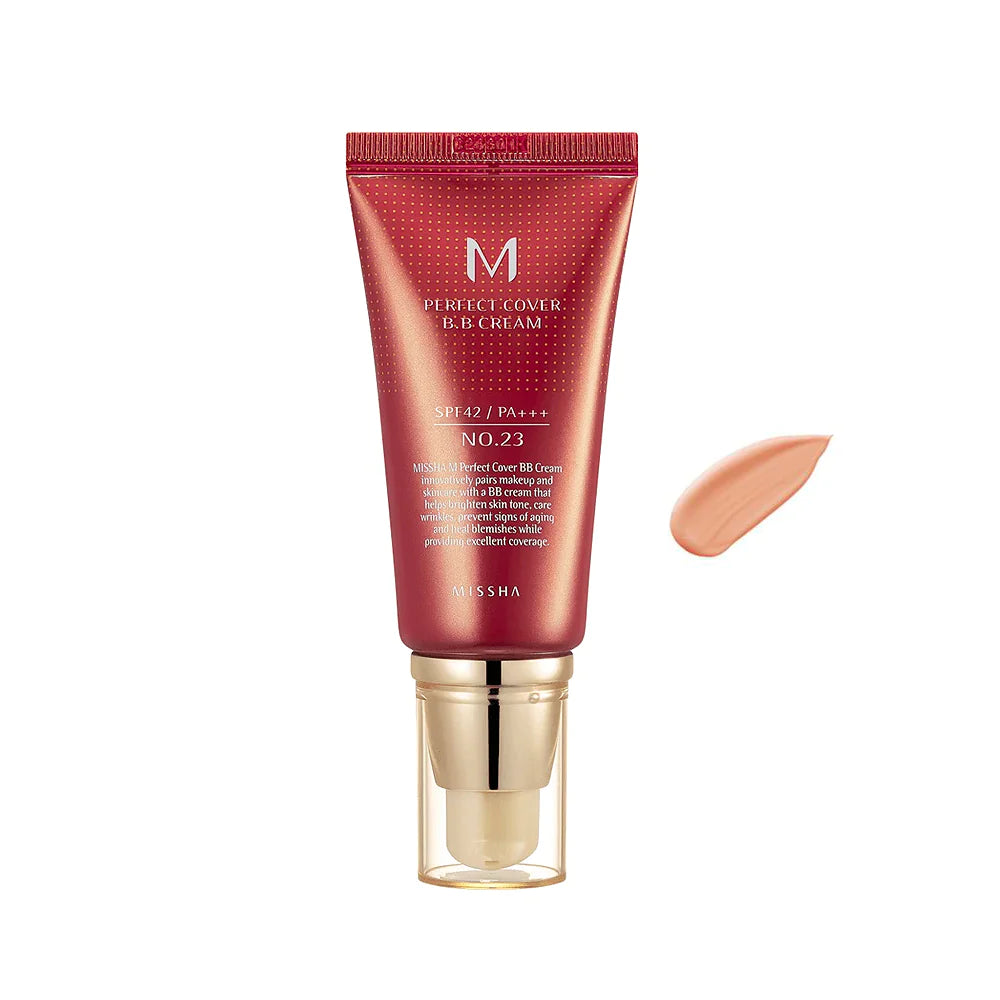 MISSHA M Perfect Cover BB Cream SPF 42 PA+++(50ml) Color: #23 NATURAL BEIGE