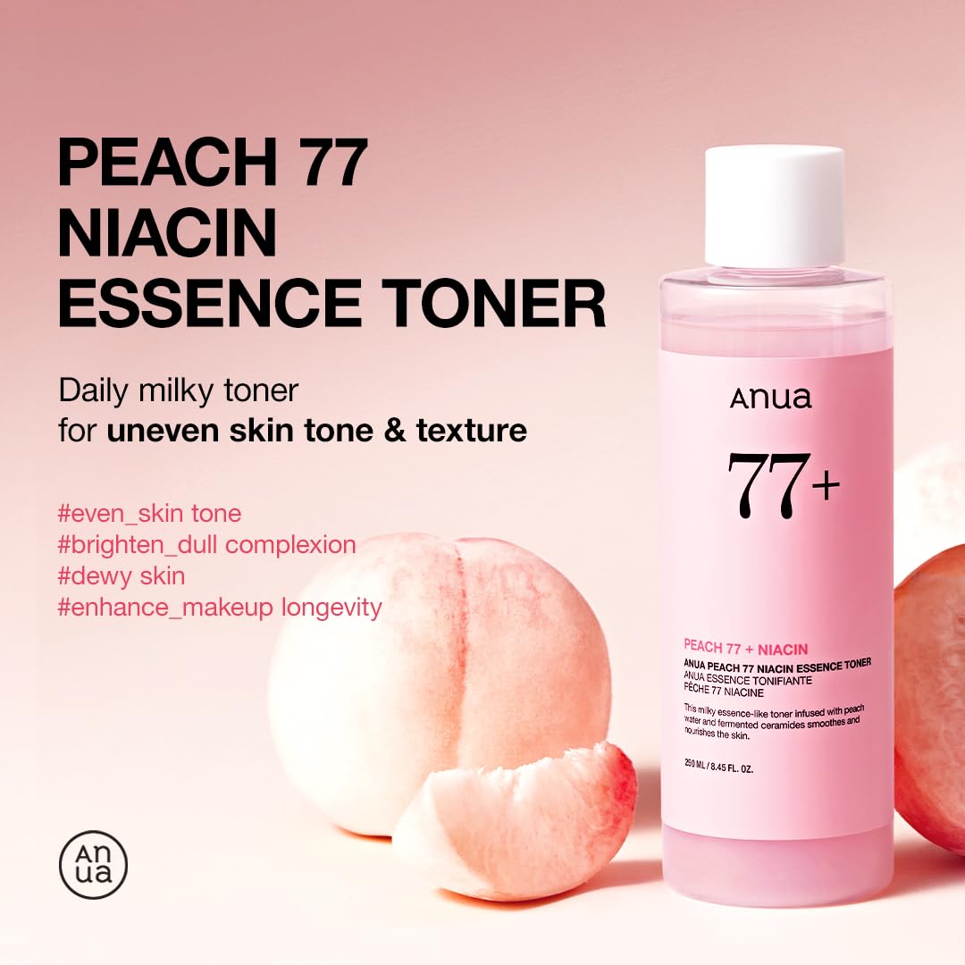 Anua Peach 77% Niacin Essence Toner - 250 ml