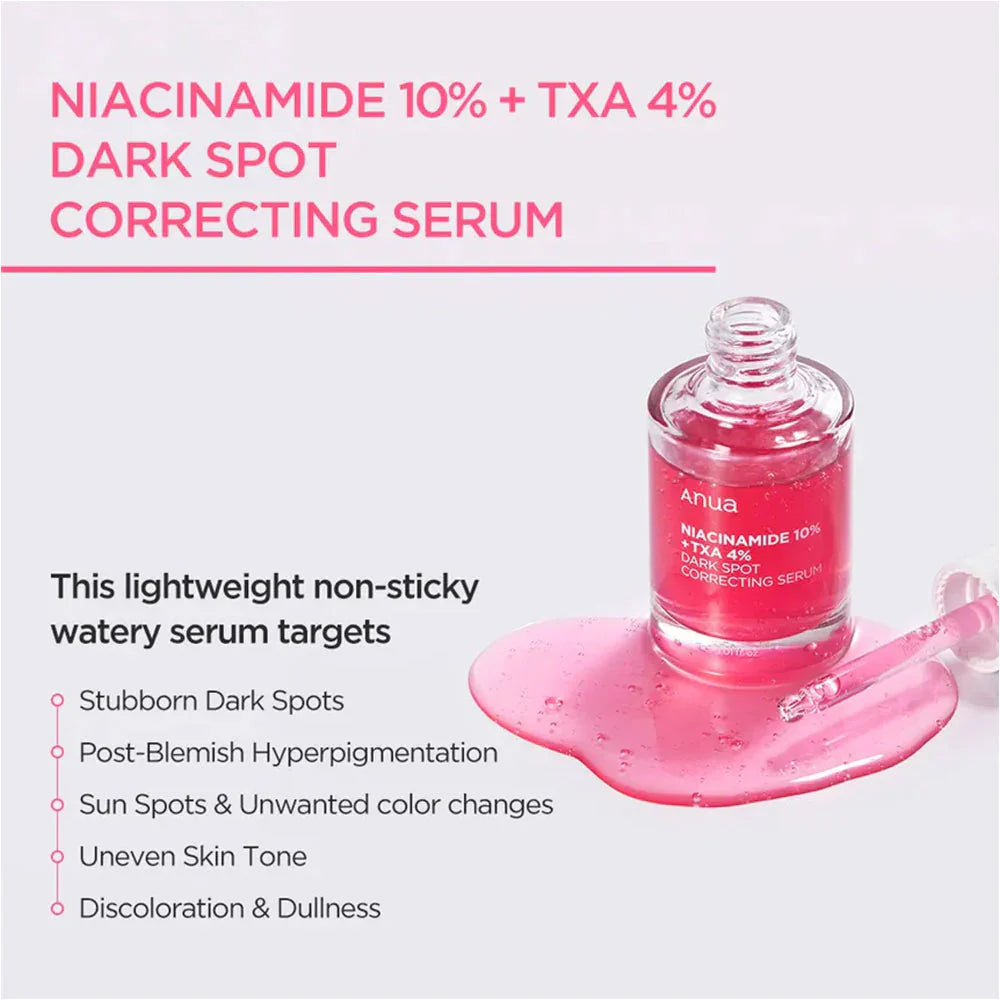 Anua NIacinamide 10% + TXA 4% Dark Spot Correcting Serum