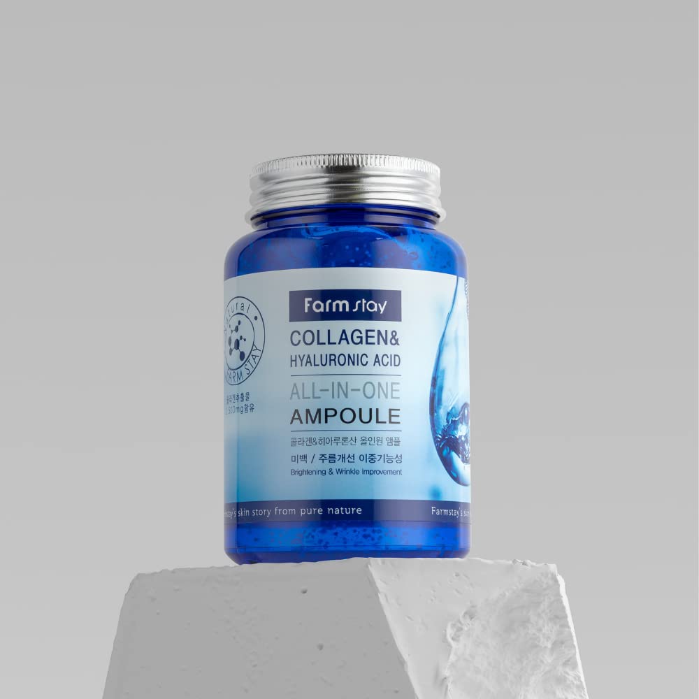Farm Stay Collagen & Hyaluronic Acid All-in-One Ampoule-250ml