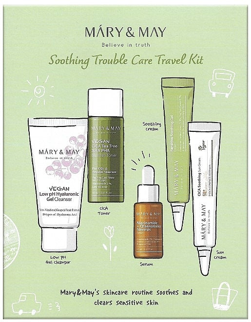 Mary & May Soothing Trouble Care Travel Kit