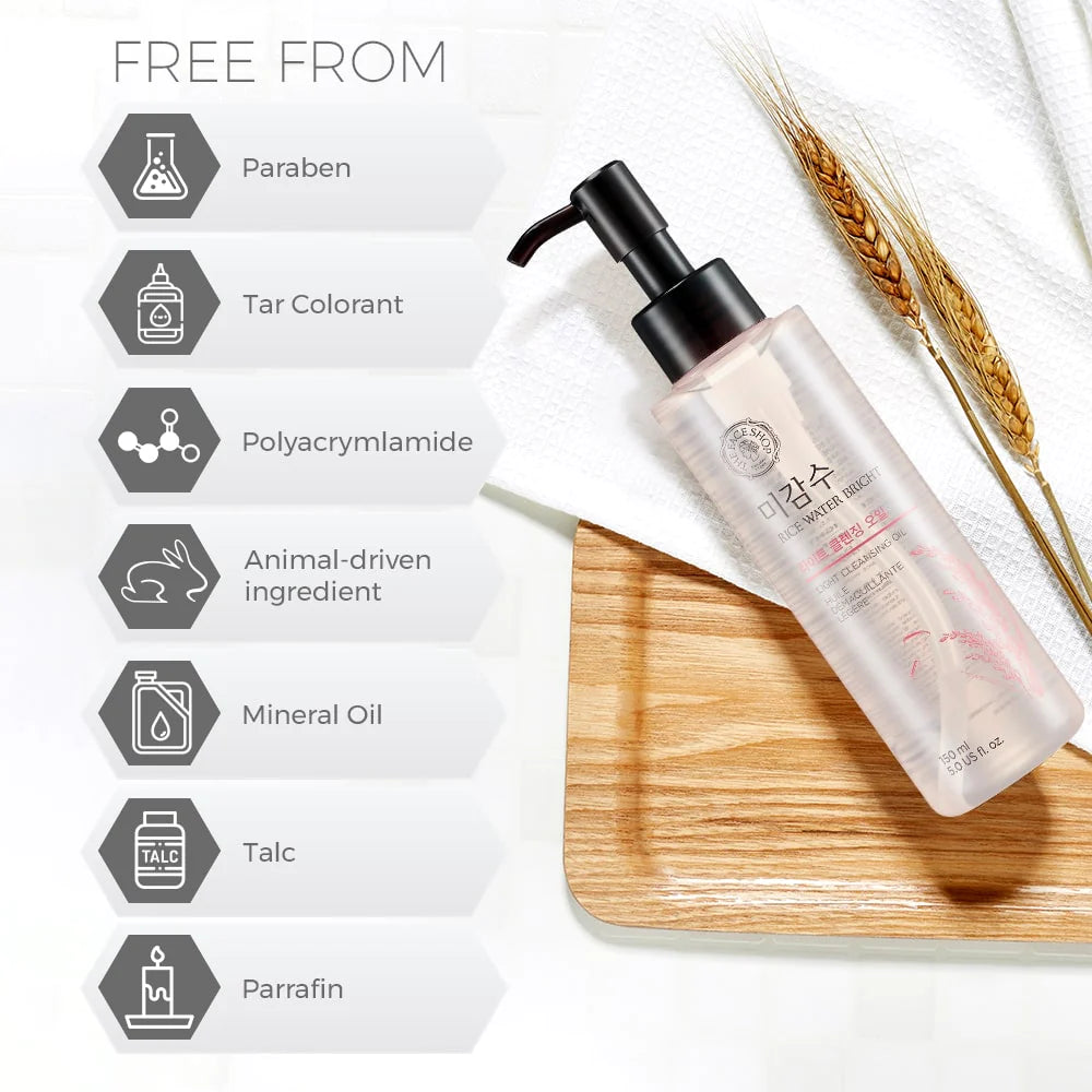 The Face Shop Rice Water Bright Light Cleansing Oil 150mL