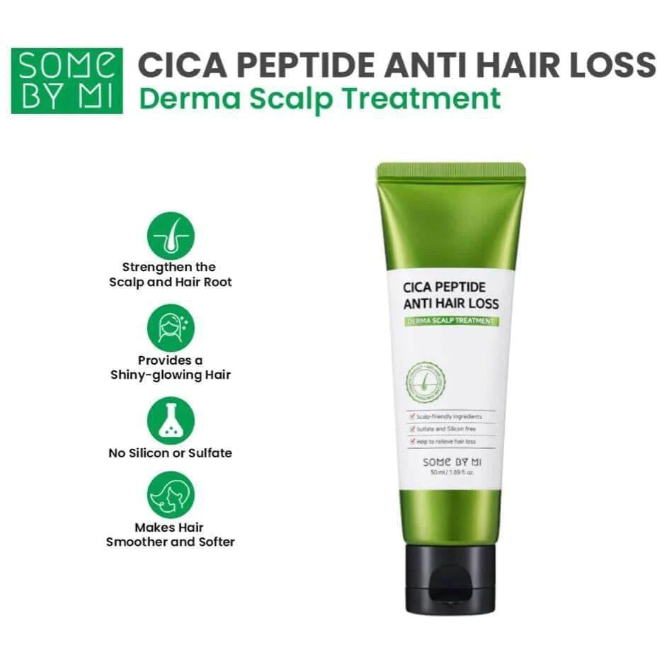 SOME BY MI Cica Peptide Anti Hair Loss Derma Scalp Treatment (50 ml)