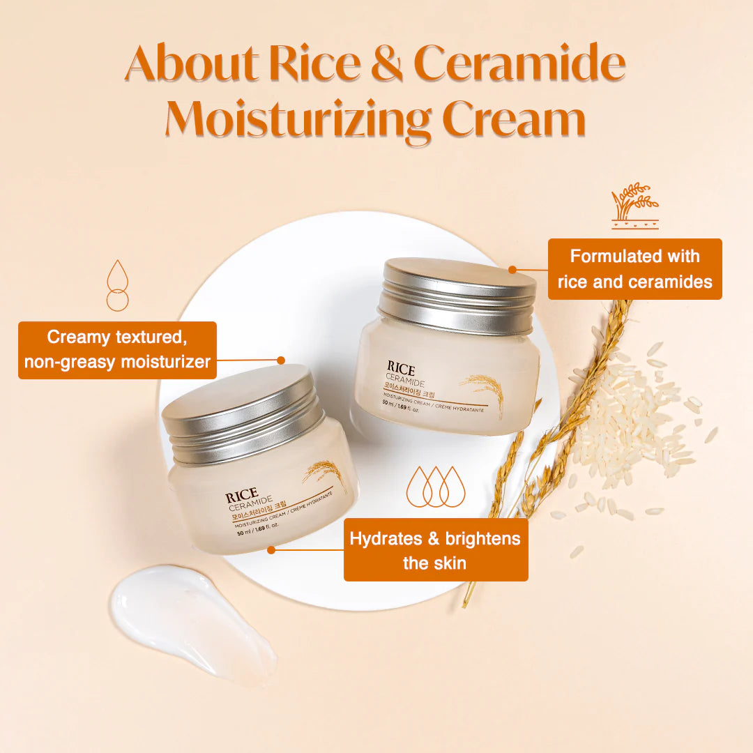 The Face Shop Rice Ceramide Moisturising Cream