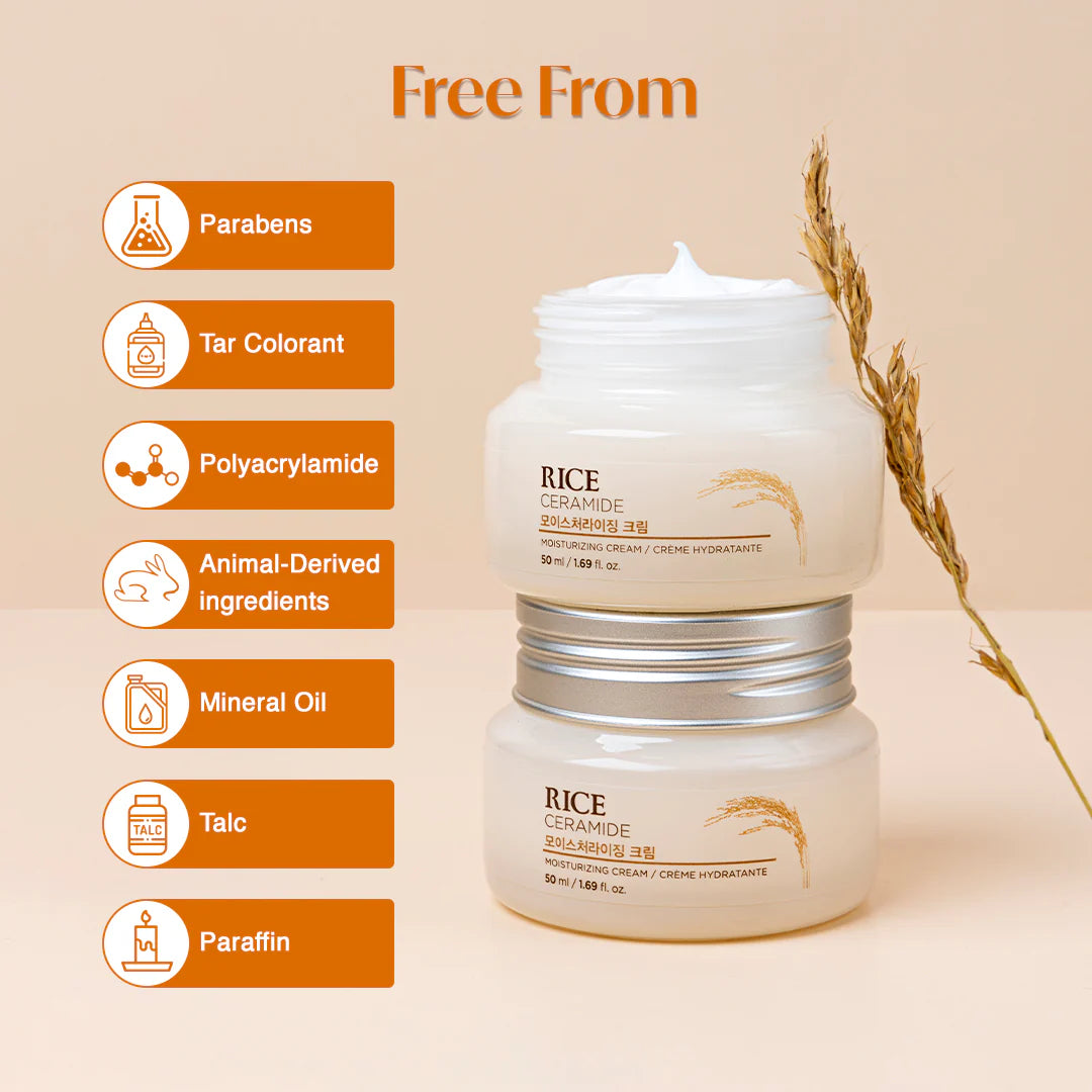 The Face Shop Rice Ceramide Moisturising Cream