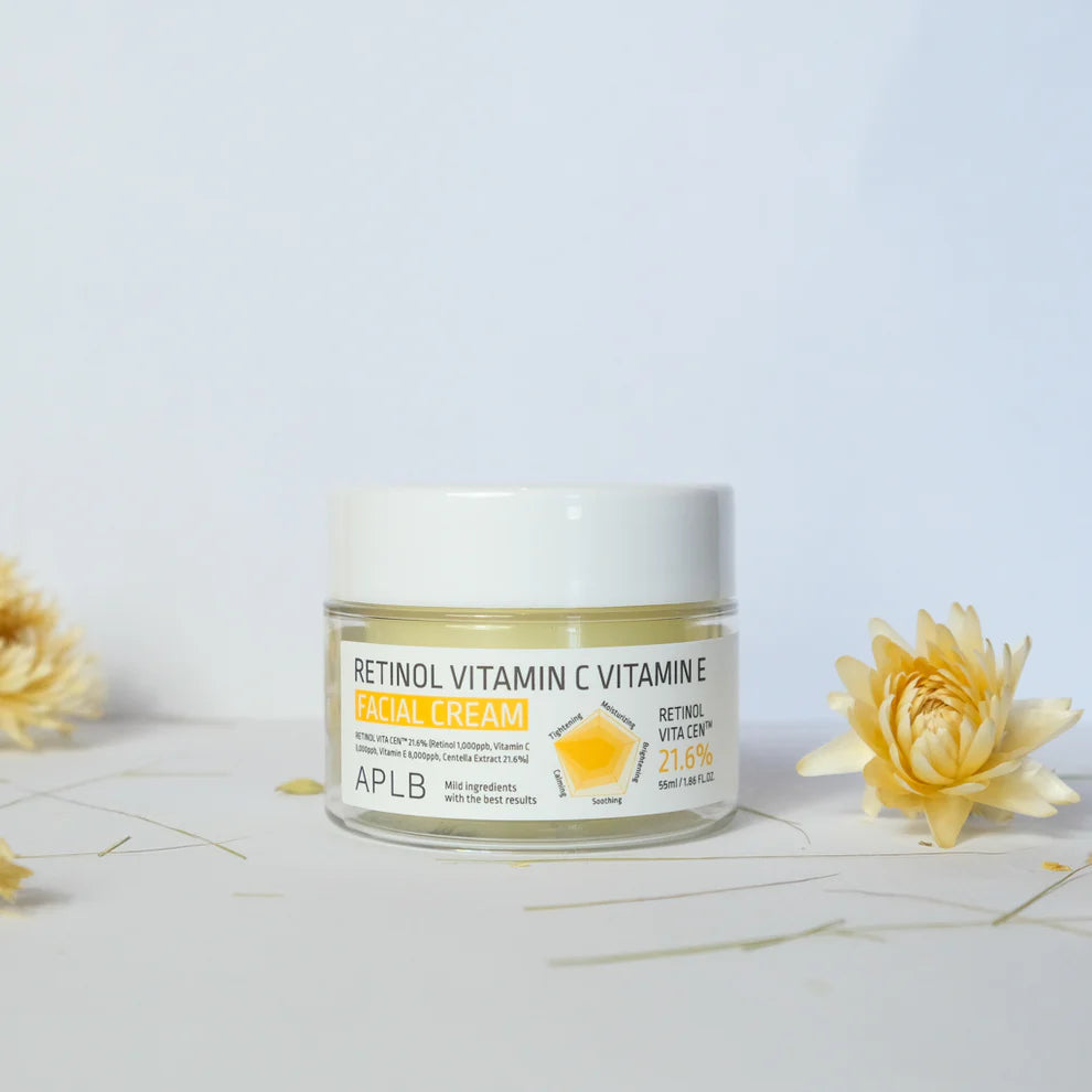 APLB Retinol Vitamin C Vitamin E Facial Cream 55ml