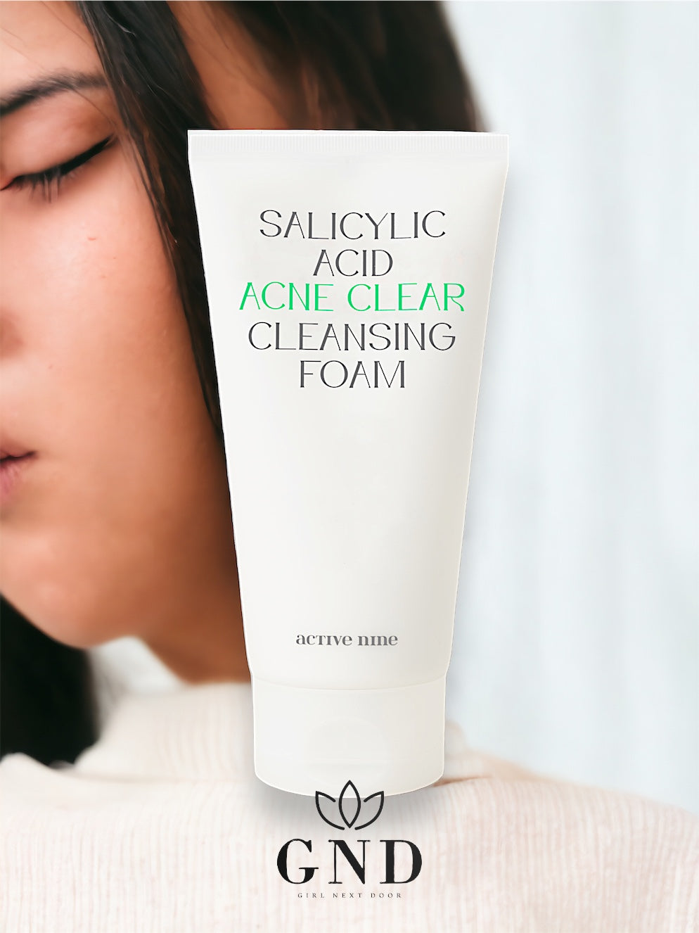 Active Nine Salicylic Acid ACNE CLEANSE cleansing foam