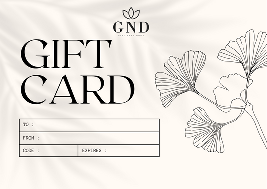 Girl Next Door Gift Card