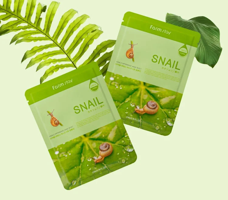 FARM STAY Snail Visible Difference Mask Sheet