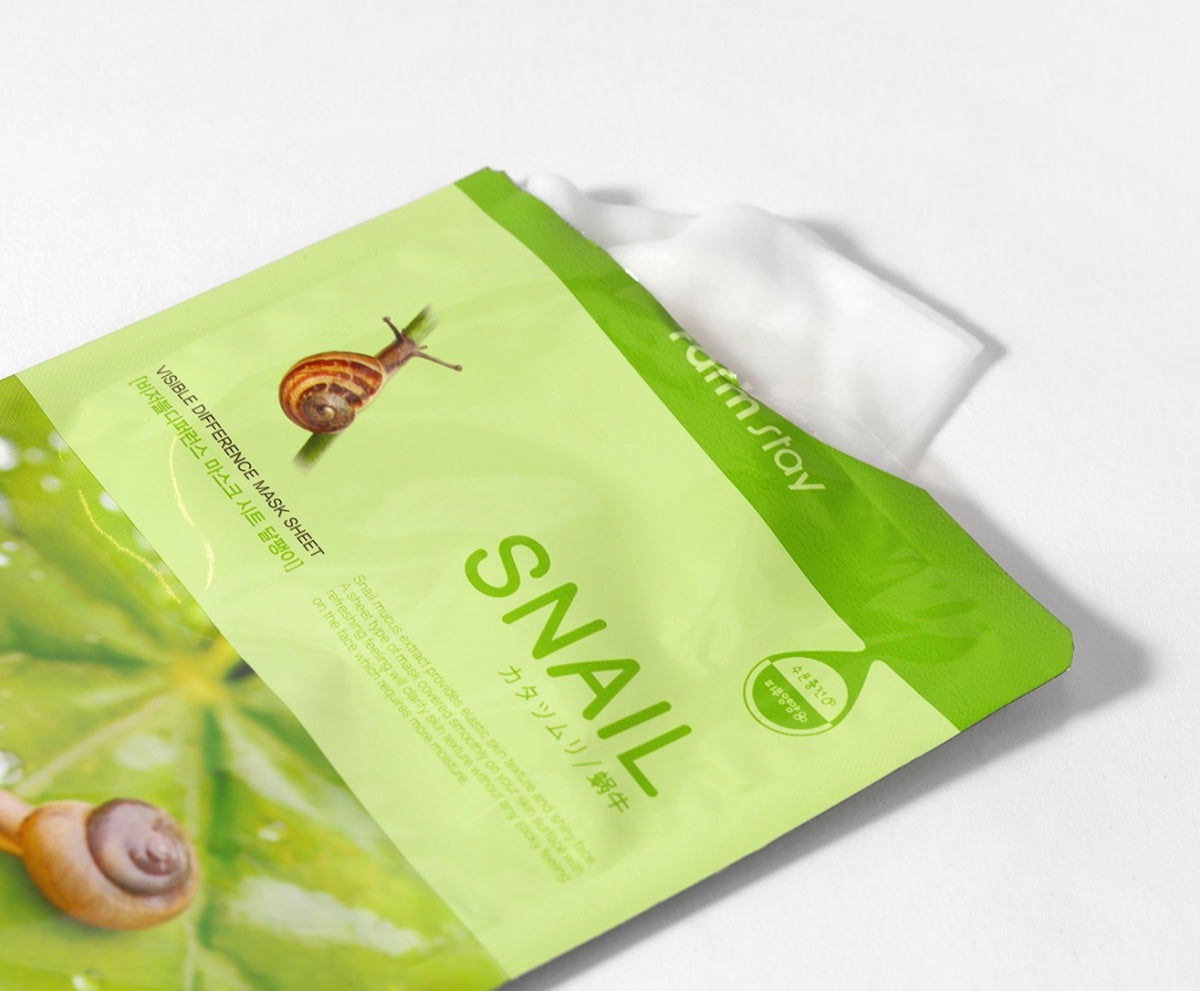 FARM STAY Snail Visible Difference Mask Sheet